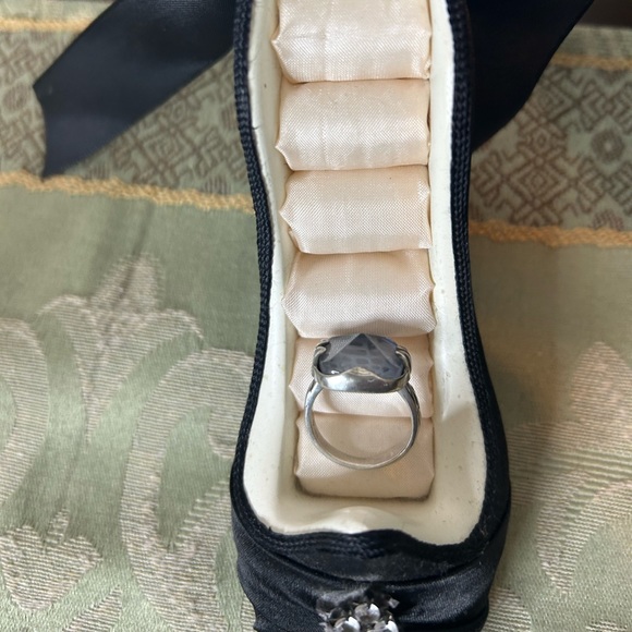 Silpada Glass Etched Ring - Picture 2 of 3